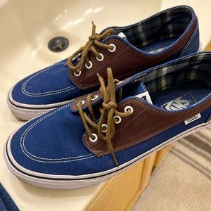 Vans Off The Wall Canvas and Leather Skateboard Shoe